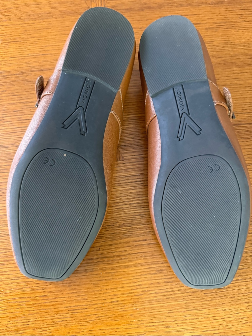 Vionic Alameda Tan Mary Jane Ballet Flat - Picture 6 of 6